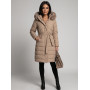 Sophia Women’s Taupe Winter Jacket
