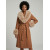 Aida Women's Brown Winter Coat