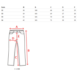 Vyriškos juodos kelnės Rio