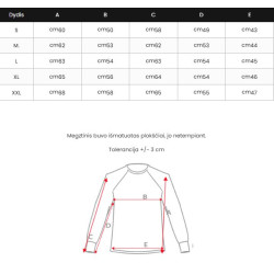 Tamsiai pilkos spalvos moteriškas komplektas su gobtuvu „Kornel“