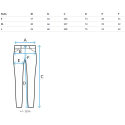 Moteriškos juodos plačios kelnės Elegant