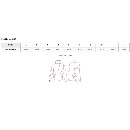 Moteriškas dviejų dalių pilkas komplektas Emilin Moteriški komplektai