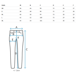 Moteriškos rusvos spalvos kelnės Cargo