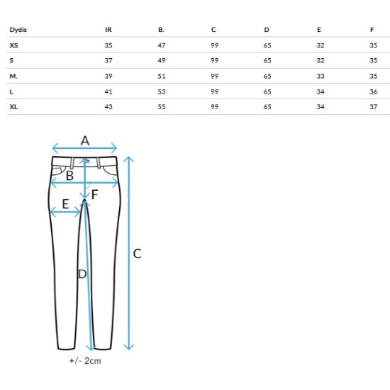 Moteriški pilkos spalvos džinsai Madrid Džinsai ir Jogeriai