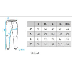 Vyriški tamsiai mėlyni džinsai Benit