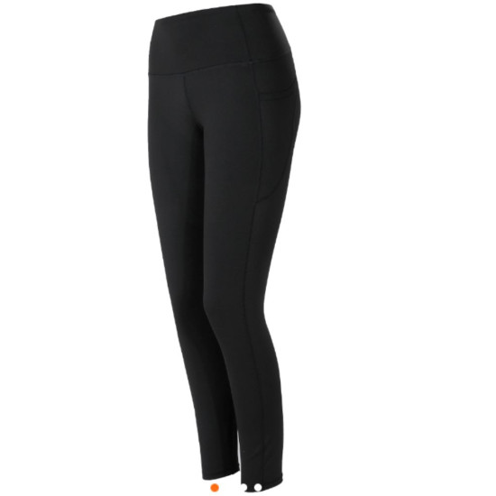 Moteriškos juodos spalvos sportinės kelnės Nomi Laisvalaikio kelnės