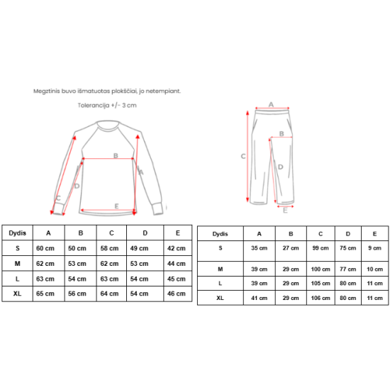 Moteriškas tamsiai pilkas komplektas Lietuva Moteriški komplektai