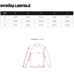Vyriškas rudas džemperis be gobtuvo Steel