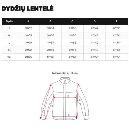 Vyriška juoda striukė Falcan