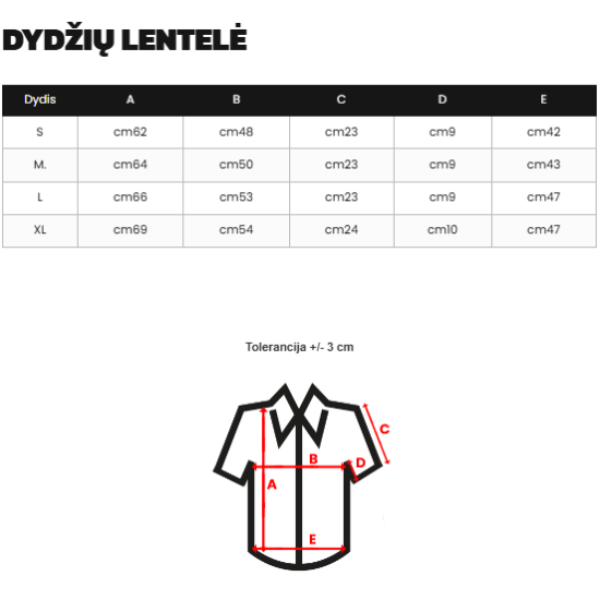 Vyriški juodi polo marškinėliai Tyler POLO marškinėliai