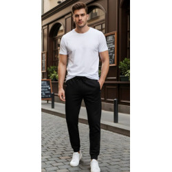 Vyriškos juodos kelnės Norman