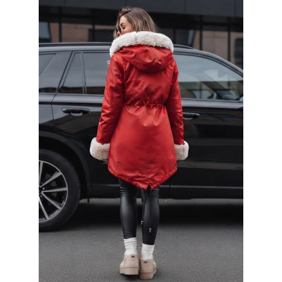 Czerwona damska kurtka Moly
