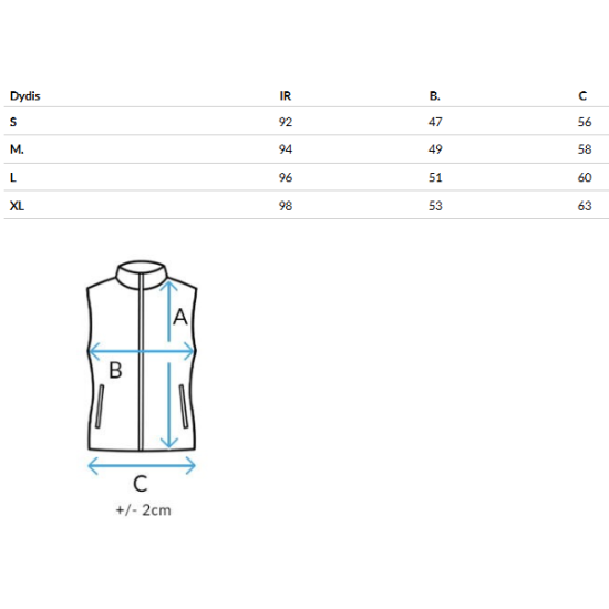 Moteriška juoda liemenė Legacy