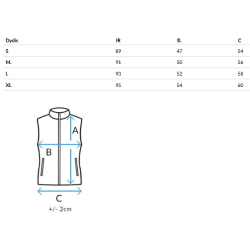 Moteriška ilga juoda liemenė Lucy