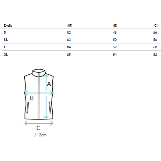 Moteriška auksinės spalvos liemenė Moon