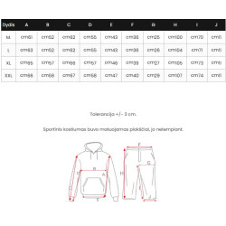 Tamsiai mėlynas vyriškas komplektas Jake