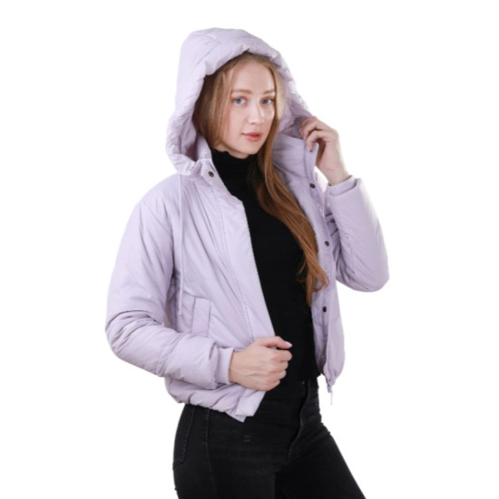 Šviesiai violetinės spalvos moteriška striukė Grand Moteriškos striukės