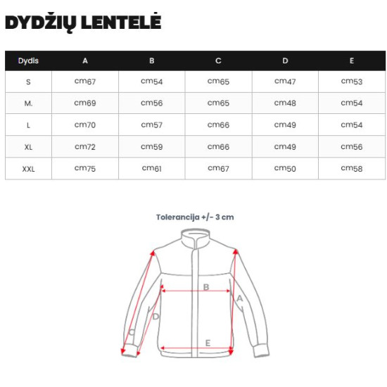 Vyriška juoda striukė su gobtuvu Hari