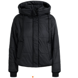 Juodos spalvos moteriška striukė Grand