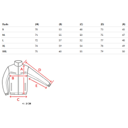 Vyriška juoda/tamsiai mėlyna žieminė striukė Oscar