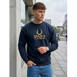 Men's dark blue sweater, Utena