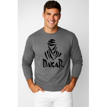 Harmaa huppari Dakar (musta)