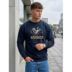 Men's dark blue sweater Visaginas