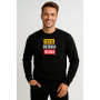 Men's Black Sweatshirt Daddy means everything