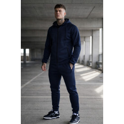 Vyriškas tamsiai mėlynas kostiumas Gibon