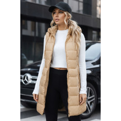 Moteriška ruda dygsniuota liemenė Foxy