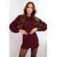 Moteriškas bordo spalvos kombinezonas Elic