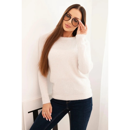 Moteriškas šviesiai rusvas megztinis Arol