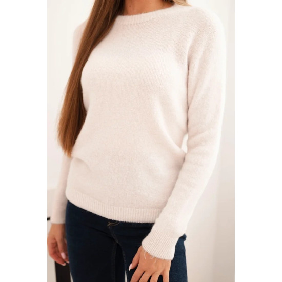 Moteriškas šviesiai rusvas megztinis Arol