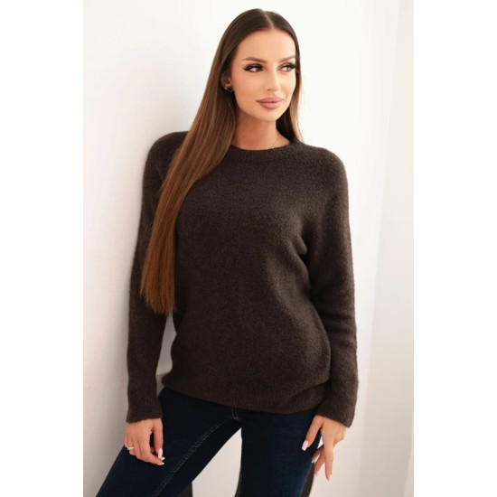 Moteriškas rudas megztinis Arol