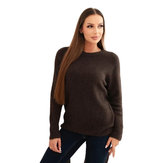 Moteriškas rudas megztinis Arol