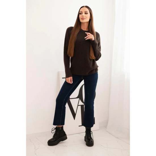 Moteriškas rudas megztinis Arol