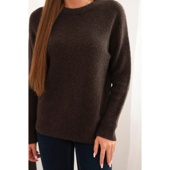 Moteriškas rudas megztinis Arol
