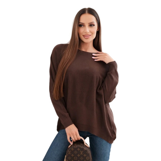 Moteriškas rudas megztinis Star