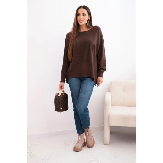 Moteriškas rudas megztinis Star