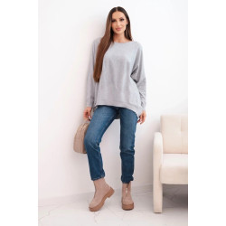Moteriškas pilkas megztinis Star