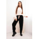 Moteriškos juodos spalvos kelnės Rica