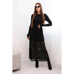 Moteriškas juodos spalvos sijonas Silma