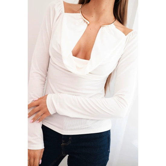 Moteriška balta palaidinė