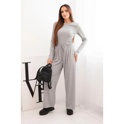 Moteriškas pilkos spalvos komplektas Bert