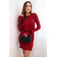Moteriška bordo spalvos suknelė Anit