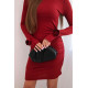 Moteriška bordo spalvos suknelė Anit