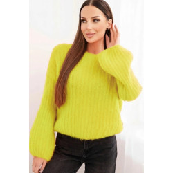 Moteriškas geltonas megztinis Bali
