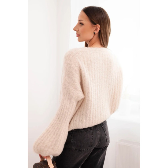 Moteriškas rusvas megztinis Bali