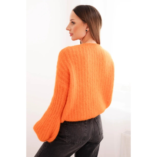 Moteriškas oranžinis megztinis Bali