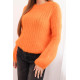 Moteriškas oranžinis megztinis Bali